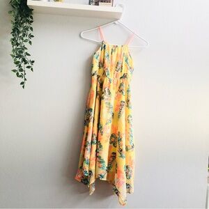 H&M Girls Tropical Print Dress size 10